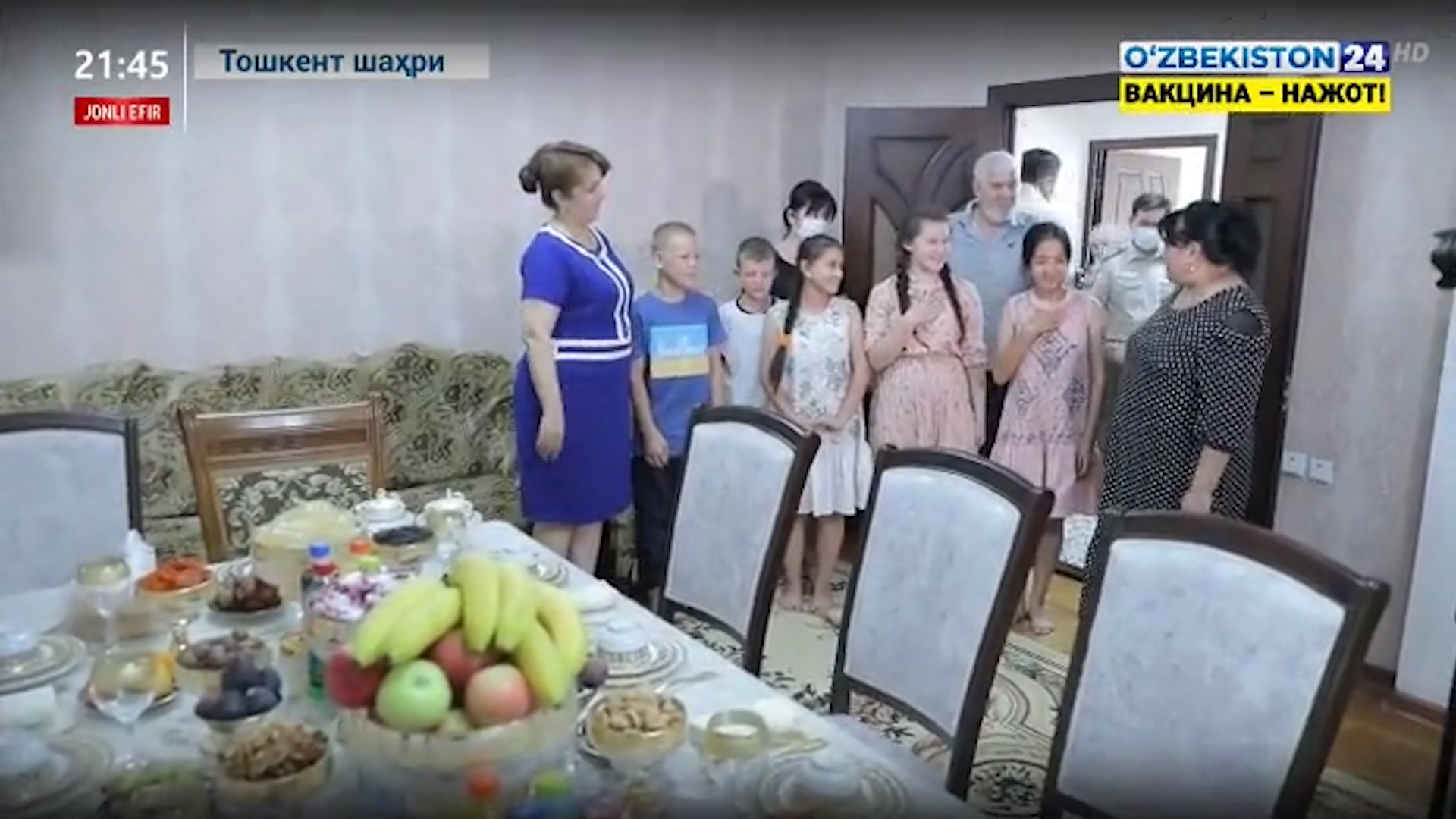 AXBOROT 24 | Poytaxtimizda ilk marotaba oilaviy bolalar uyi faoliyati yo‘lga qo‘yildi  (05.08.2021)