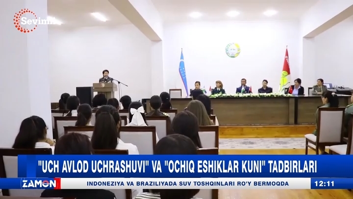 "Uch avlod uchrashuvi" va "Ochiq eshiklar kuni" tadbirlari