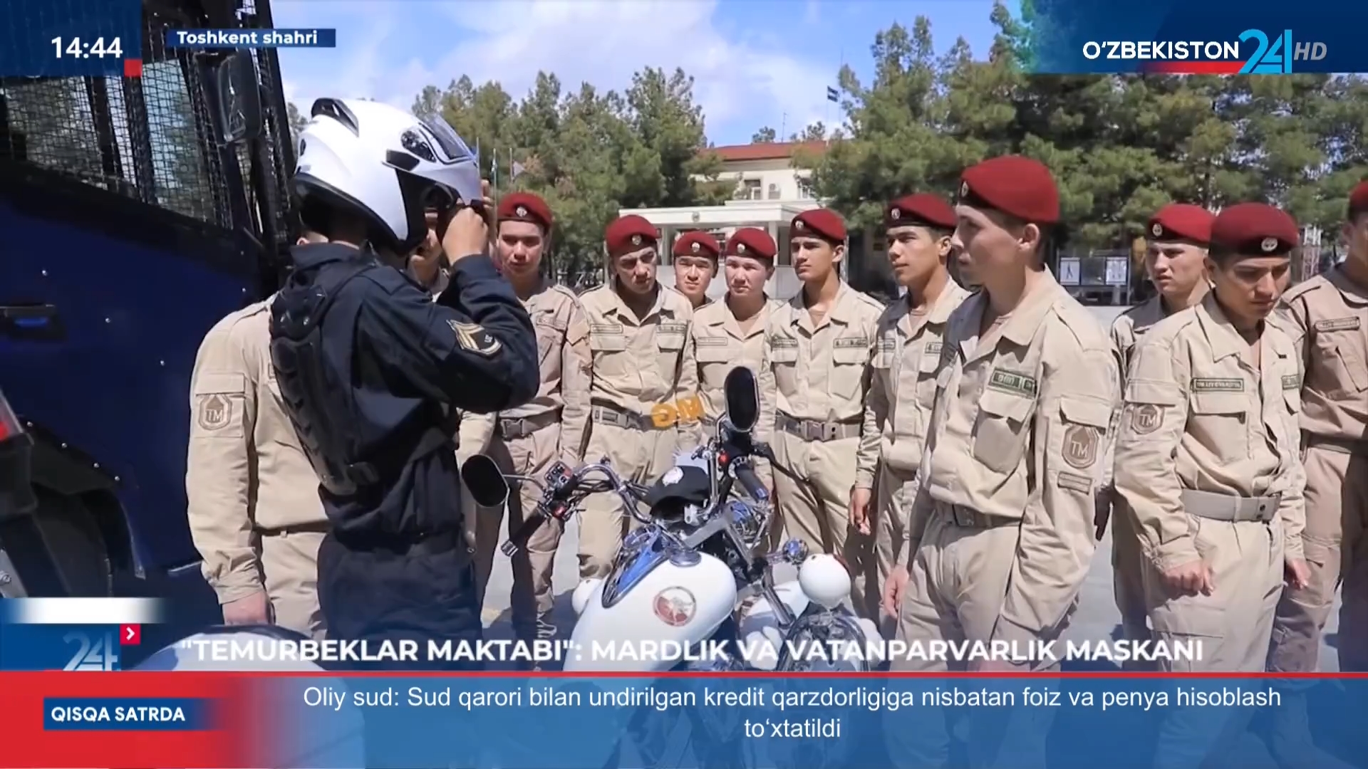 «Temurbeklar maktabi»: mardlik va vatanparvarlik maskani