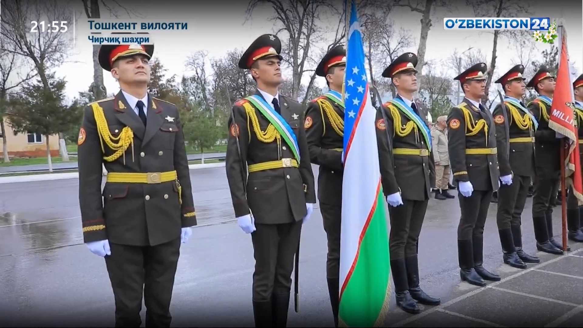 Axborot 24 | Muddatli harbiy xizmatni o‘tab bo‘lgan askarlarni kuzatish marosimi