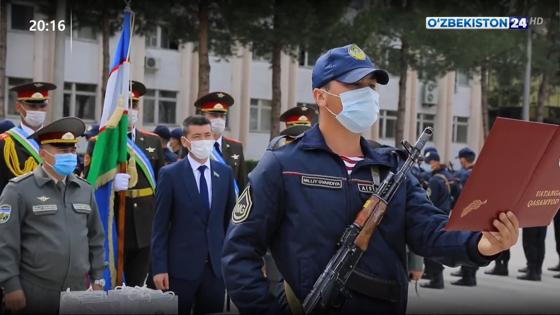 Axborot 24 | Askarlarning harbiy qasamyodi (19.04.2021)