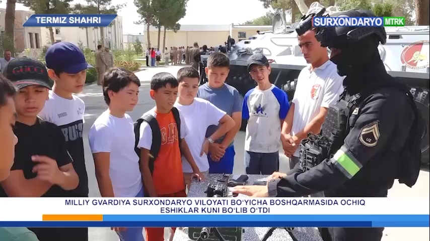 Yoshlarning yozgi taʼtil kunlarini mazmunli tashkil etish maqsadida navbatdagi Ochiq eshiklar kuni o‘tkazildi