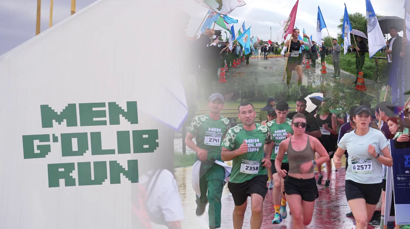 “Men Golib Run” is a competition that combines memory, perseverance and the spirit of victory.