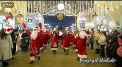 Аввал хабар берганимиздек пойтахтимиз бўйлаб Миллий гвардия ҳарбий оркестр жамоалари томонидан “Қорбоболар паради” намойиш этилди.